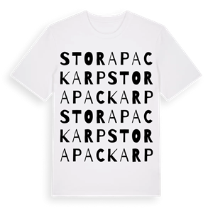 Stora Packarp ordlek t-shirt – ekologisk bomull t-shirt från Pinshirt