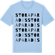 Blue Soul t-shirt med Stora Paradis ordlek t-shirt