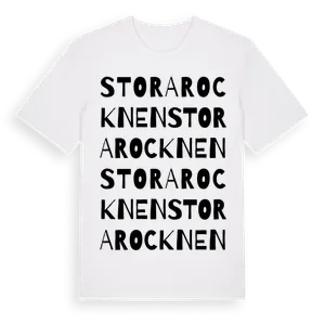 Stora Rocknen ordlek t-shirt – ekologisk bomull t-shirt från Pinshirt
