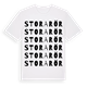 Stora rör ordlek t-shirt