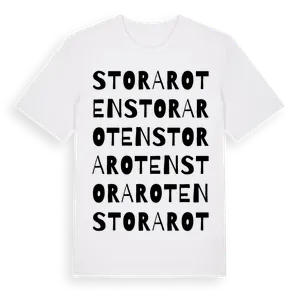 Stora Roten ordlek t-shirt – ekologisk bomull t-shirt från Pinshirt