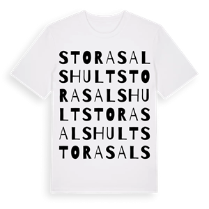 Stora Salshult ordlek t-shirt – ekologisk bomull t-shirt från Pinshirt