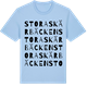 Blue Soul t-shirt med Stora Skärbäcken ordlek t-shirt