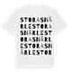 Stora Snärle ordlek t-shirt