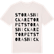 Vintage White t-shirt med Stora Snickaretorpet ordlek t-shirt
