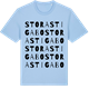 Blue Soul t-shirt med Stora Stigabo ordlek t-shirt