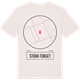 Vintage White t-shirt med Stora Torget t-shirt