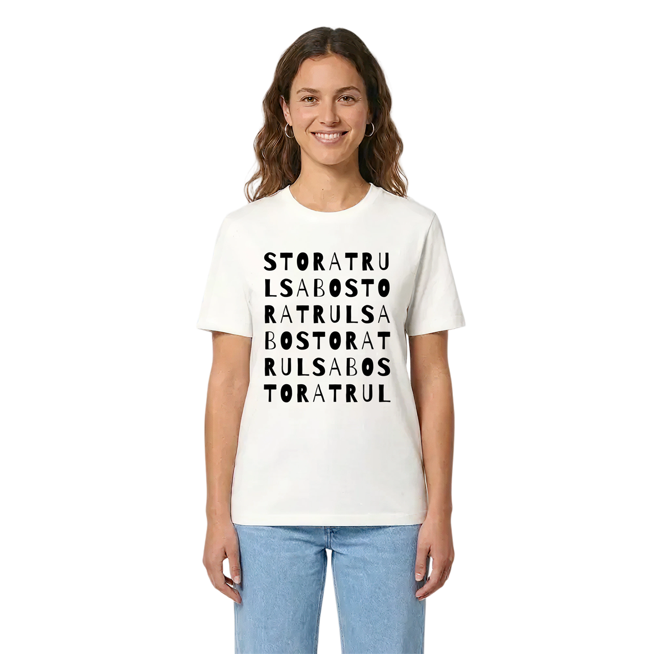 Stora Trulsabo ordlek t-shirt i miljö