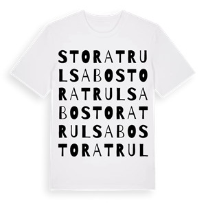 Stora Trulsabo ordlek t-shirt – ekologisk bomull t-shirt från Pinshirt