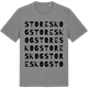 Mid Heather Gray t-shirt med Storeskog ordlek t-shirt