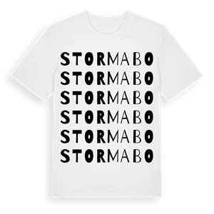 Stormabo ordlek t-shirt – ekologisk bomull t-shirt från Pinshirt