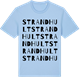 Blue Soul t-shirt med Strandhult ordlek t-shirt