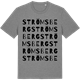 Mid Heather Gray t-shirt med Strömsberg ordlek t-shirt