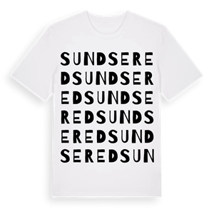 Sundsered ordlek t-shirt – ekologisk bomull t-shirt från Pinshirt