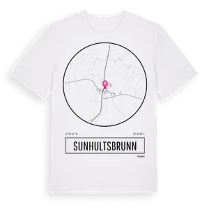 Sunhultsbrunn t-shirt – ekologisk bomull t-shirt från Pinshirt
