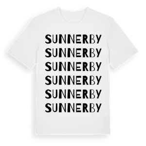 Sunnerby ordlek t-shirt – ekologisk bomull t-shirt från Pinshirt