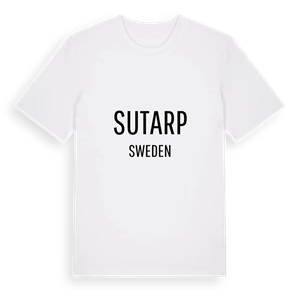 Sutarp i Sverige t-shirt – ekologisk bomull t-shirt från Pinshirt