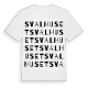 Svalhuset ordlek t-shirt