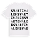 Svartemålen ordlek t-shirt