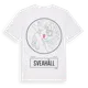 White t-shirt med Sveahäll t-shirt
