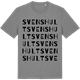 Mid Heather Gray t-shirt med Svenshult ordlek t-shirt