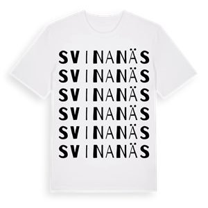 Svinanäs ordlek t-shirt – ekologisk bomull t-shirt från Pinshirt