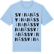 Blue Soul t-shirt med Svinanäs ordlek t-shirt
