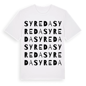 Syreda ordlek t-shirt – ekologisk bomull t-shirt från Pinshirt