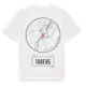 White t-shirt med Taberg t-shirt