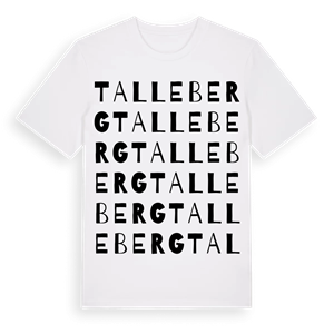 Talleberg ordlek t-shirt – ekologisk bomull t-shirt från Pinshirt