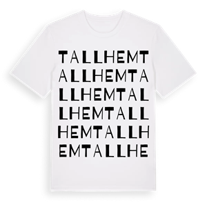 Tallhem ordlek t-shirt – ekologisk bomull t-shirt från Pinshirt
