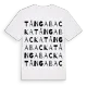 Tångabacka ordlek t-shirt
