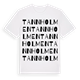 Tannholmen ordlek t-shirt