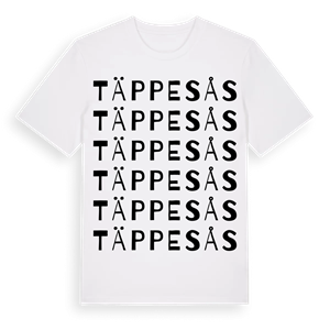 Täppesås ordlek t-shirt – ekologisk bomull t-shirt från Pinshirt