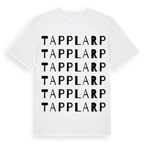 Tapplarp ordlek t-shirt – ekologisk bomull t-shirt från Pinshirt