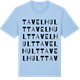 Blue Soul t-shirt med Tavelhult ordlek t-shirt