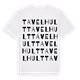 Tavelhult ordlek t-shirt
