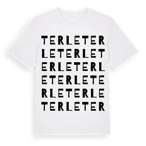 Terle ordlek t-shirt – ekologisk bomull t-shirt från Pinshirt