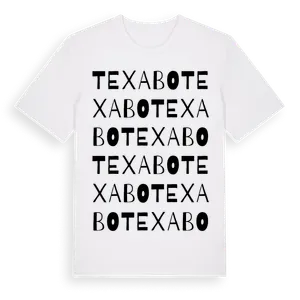 Texabo ordlek t-shirt – ekologisk bomull t-shirt från Pinshirt