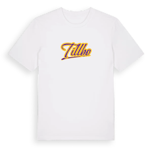 Tillbo baseball t-shirt – ekologisk bomull t-shirt från Pinshirt