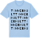 Blue Soul t-shirt med Timmerhult ordlek t-shirt