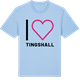 Blue Soul t-shirt med Jag älskar Tingshall t-shirt stort tryck