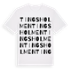 Tingsholmen ordlek t-shirt