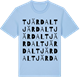 Blue Soul t-shirt med Tjärdal ordlek t-shirt