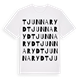 Tjunnaryd ordlek t-shirt