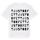 Tjustorpet ordlek t-shirt