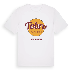 Tobro cirkel t-shirt – ekologisk bomull t-shirt från Pinshirt