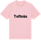 Pink Cotton t-shirt med Toftnäs fetstil t-shirt