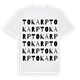 Tokarp ordlek t-shirt