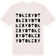 Vintage White t-shirt med Tokeryd ordlek t-shirt